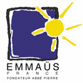 logo communauté emmaüs - la courone